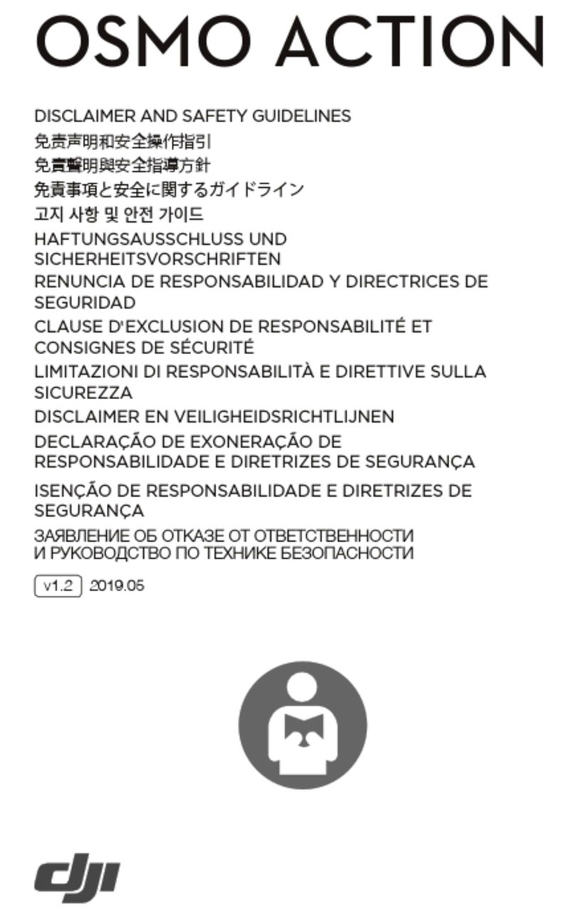 dji OSMO ACTION Instruction Manual