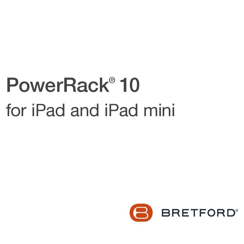 Bretford PowerRack 10 manual