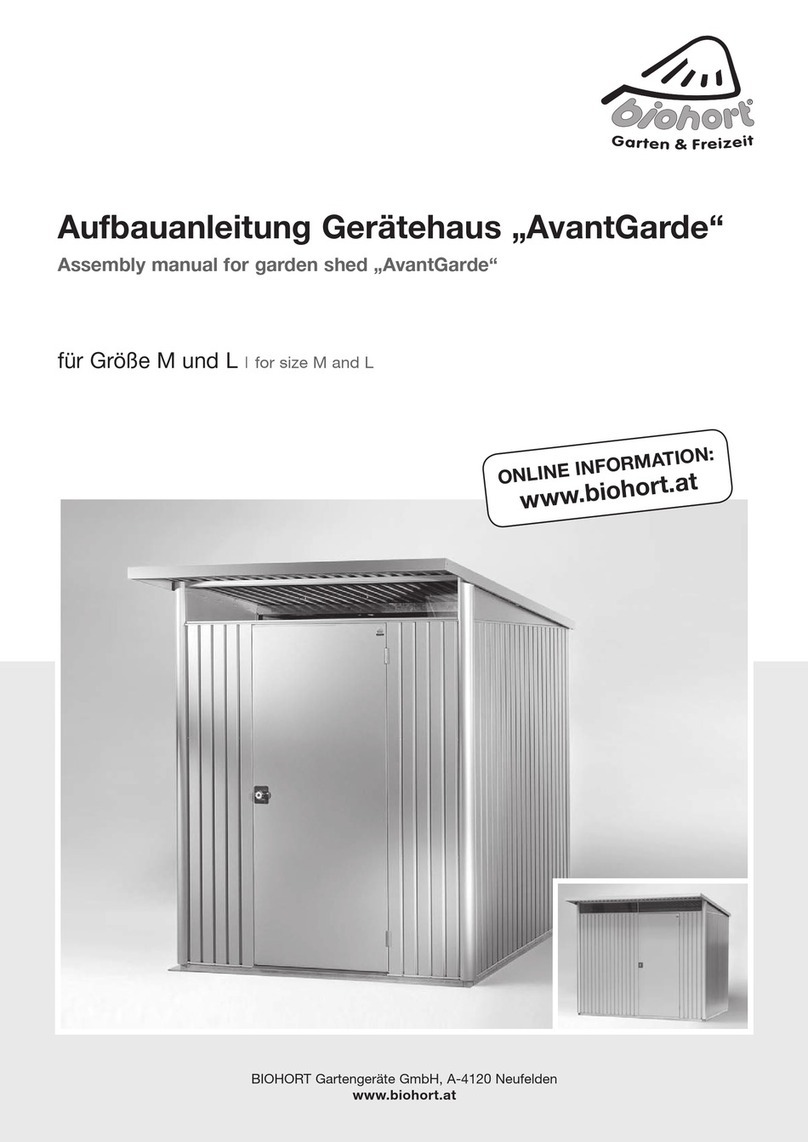 Biohort AvantGarde User manual