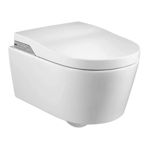 Roca IN-WASH INSPIRA SMART TOILET WH installation manual
