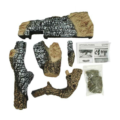 Hearth & Home LOGS-550TRS-E User manual Hearth & Home LOGS-550TRS-E User manual