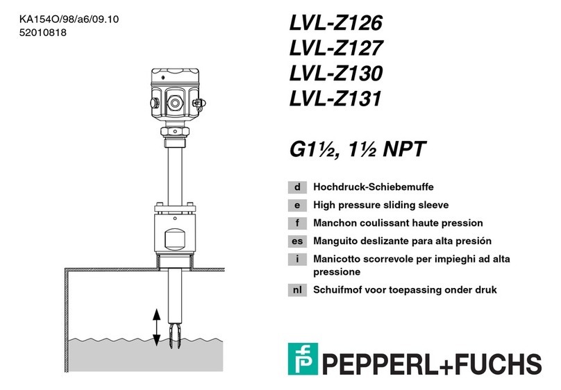 Pepperl+Fuchs LVL-Z126 manual