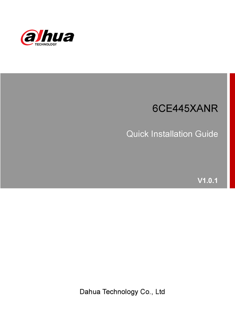Dahua 6CE445XANR User manual Dahua 6CE445XANR User manual
