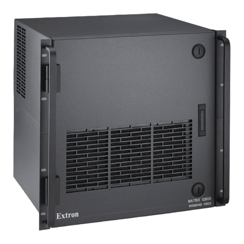 Extron electronics Matrix 12800 Series User manual