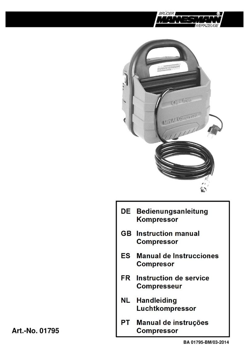 Mannesmann 01795 operating instructions
