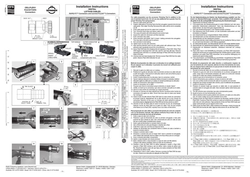 RFS CELLFLEX LCF78-50 installation instructions