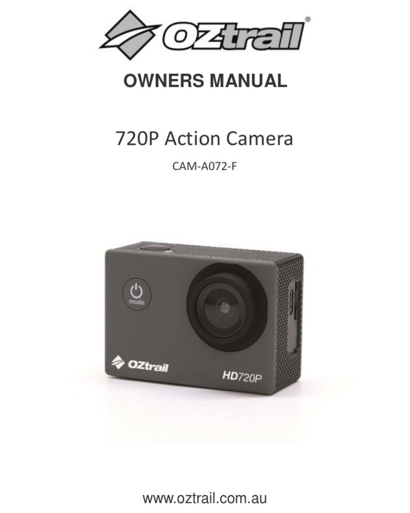 OZtrail CAM-A072-F owner's manual