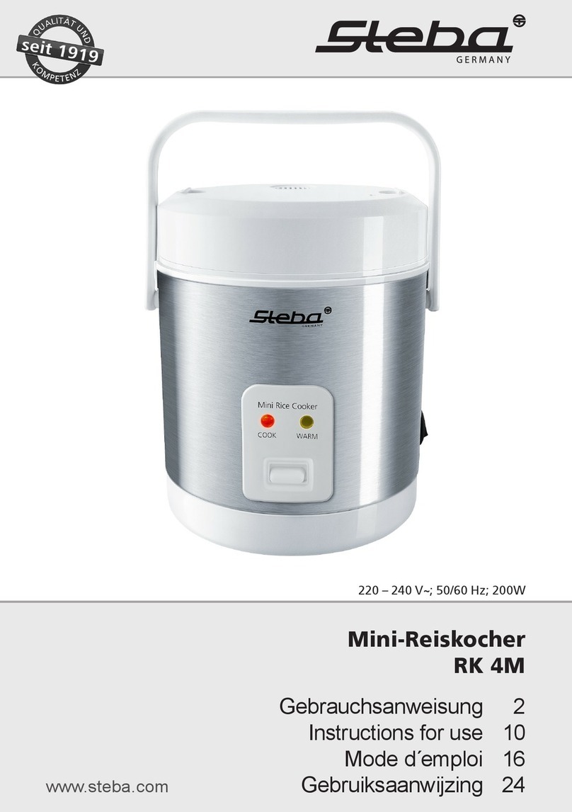 Steba RK 4M User manual
