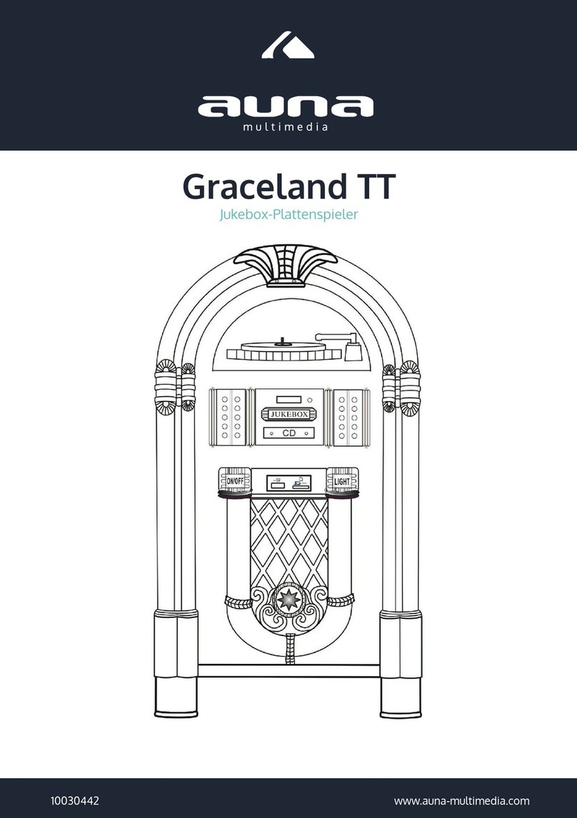 auna multimedia Graceland TT manual