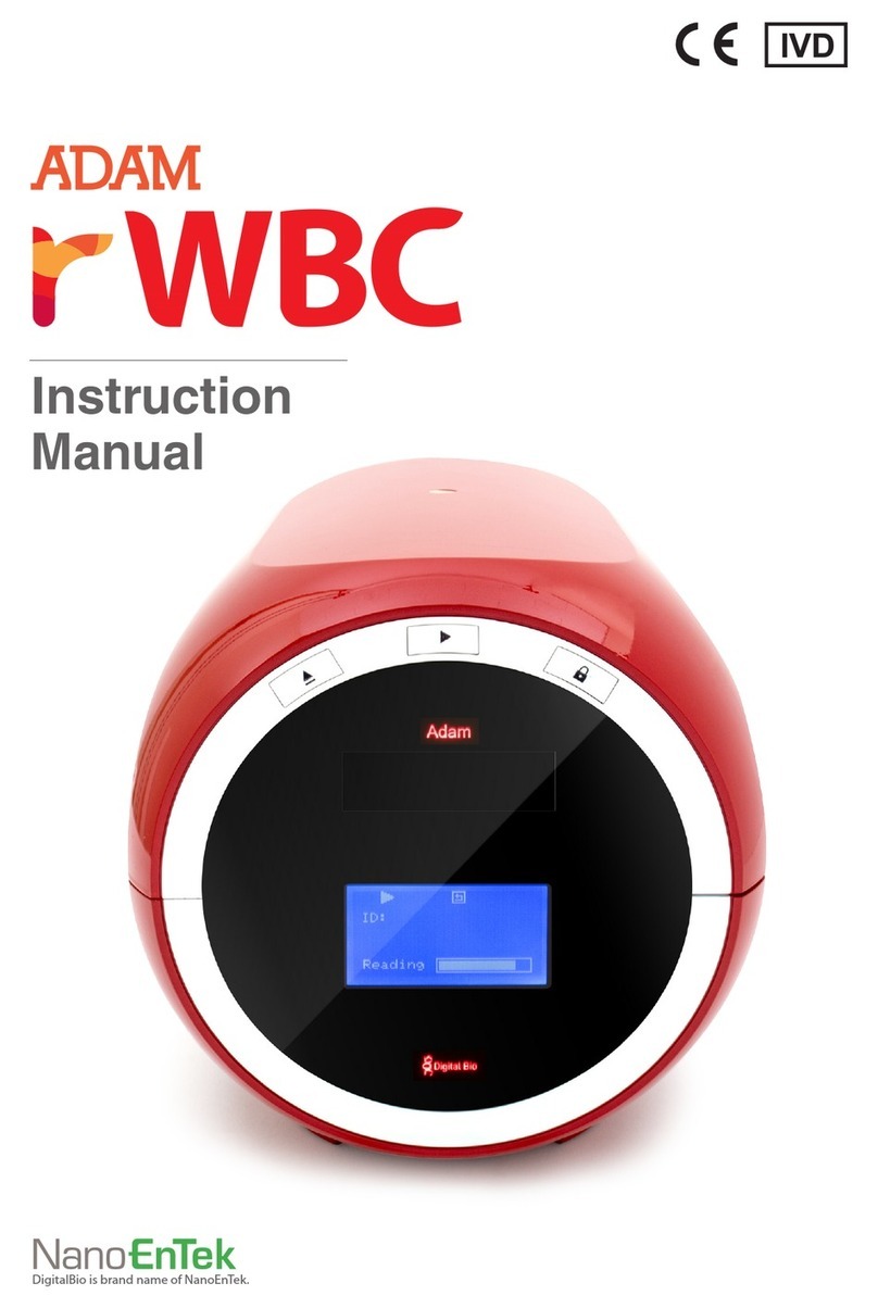 NanoEnTek ADAM-rWBC instruction manual NanoEnTek ADAM-rWBC instruction manual