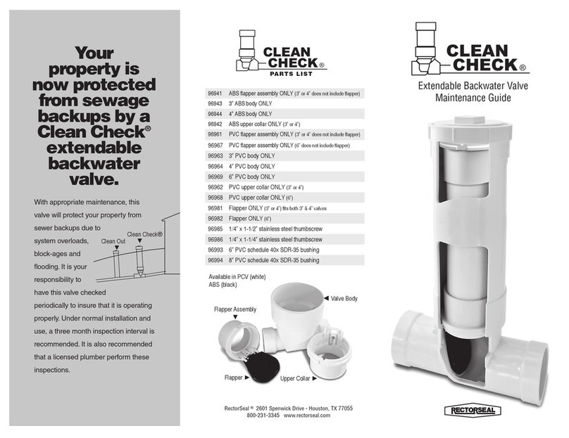 RectorSeal Clean Check Maintenance Guide RectorSeal Clean Check Maintenance Guide