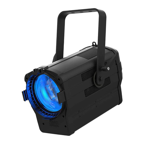 Chauvet Ovation F-415FC Quick reference guide Chauvet Ovation F-415FC Quick reference guide