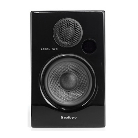 Audio Pro ADDON TWO owner's manual