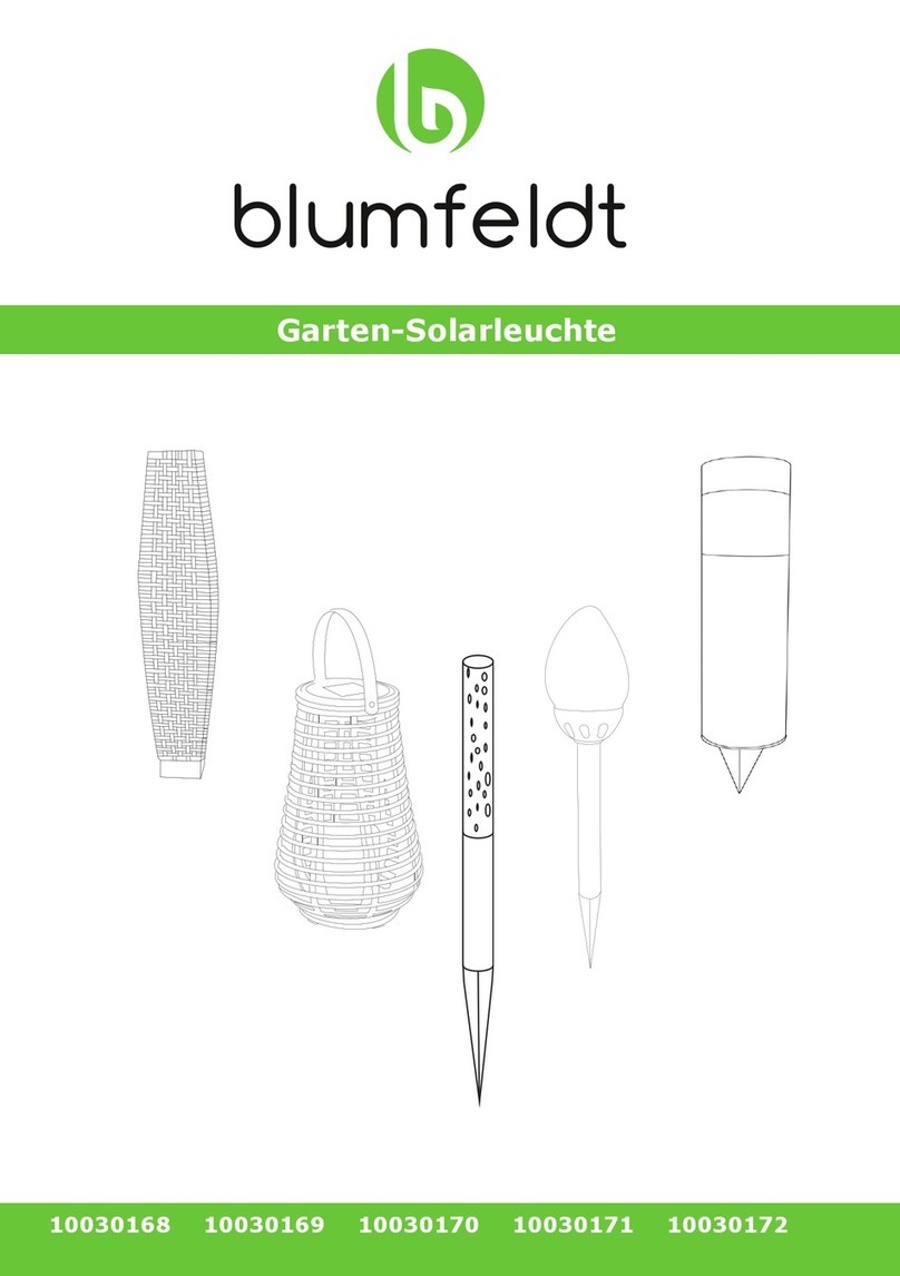 Blumfeldt 10030168 User manual