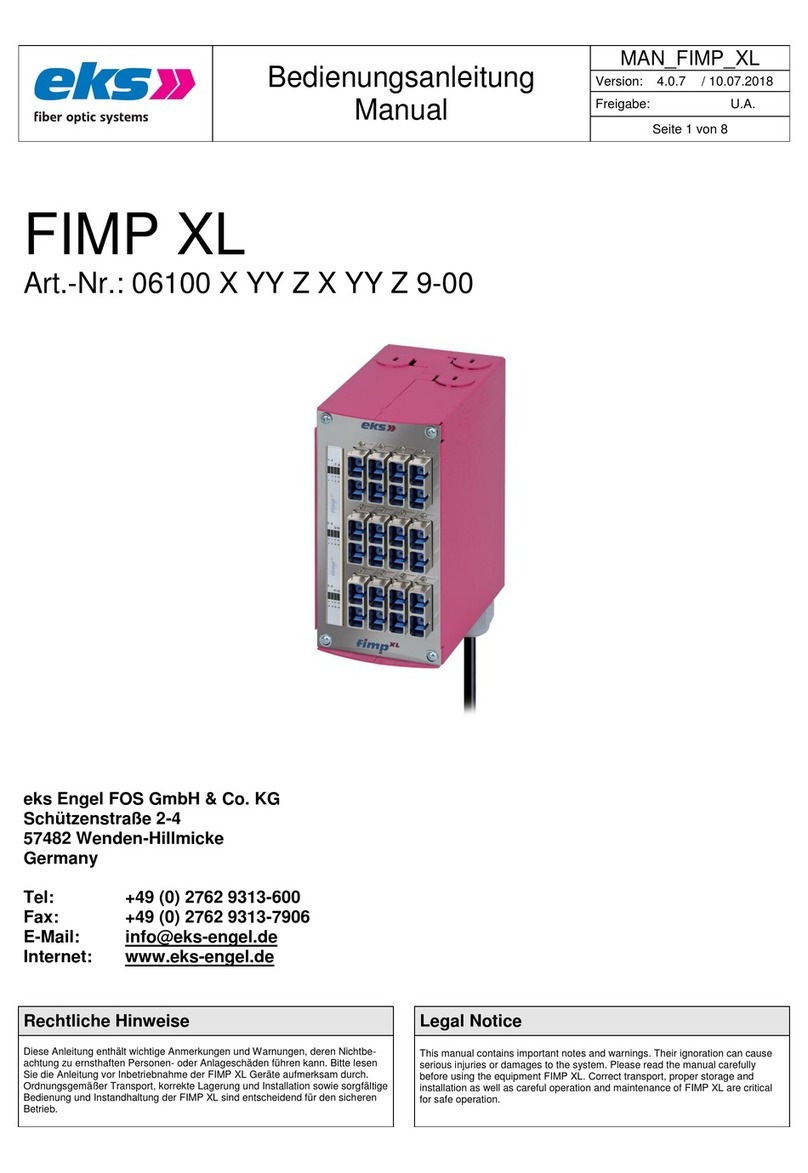 eks FIMP XL User manual