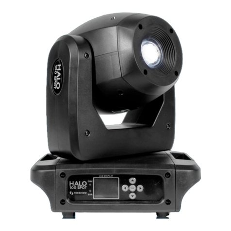 TECshow HALO 100 SPOT User manual