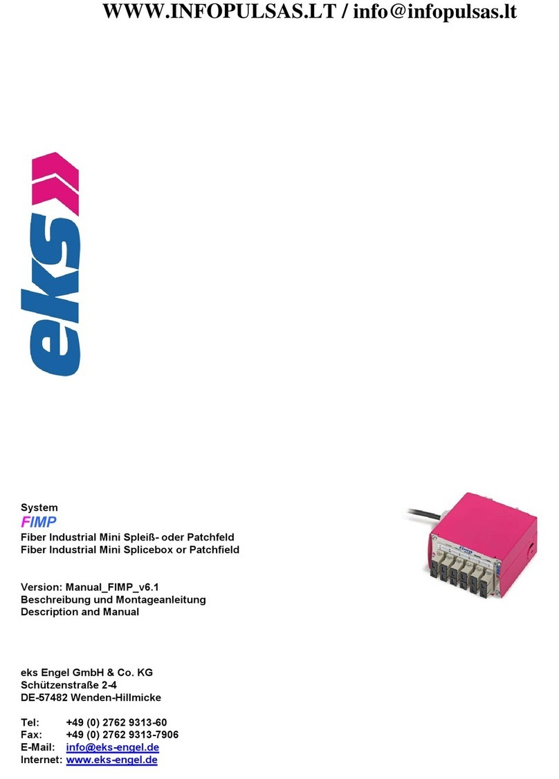 eks FIMP Operating and installation instructions