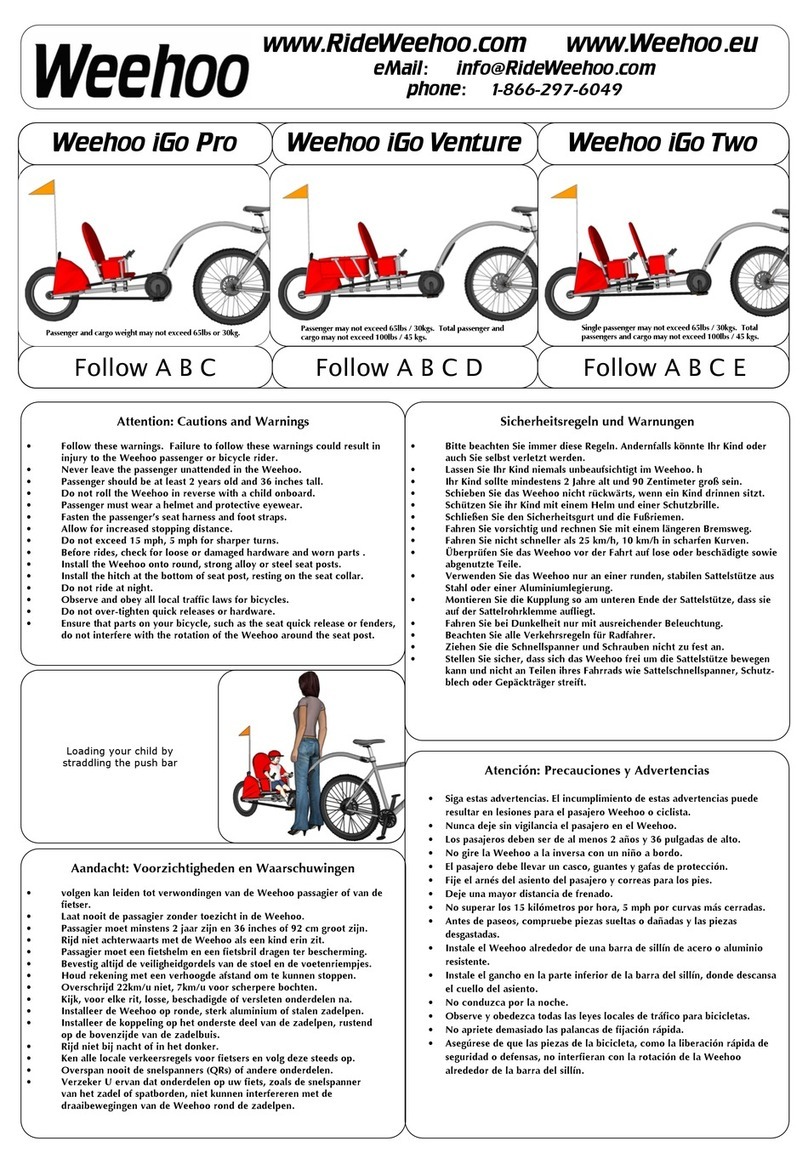 Weehoo iGo Pro quick start guide