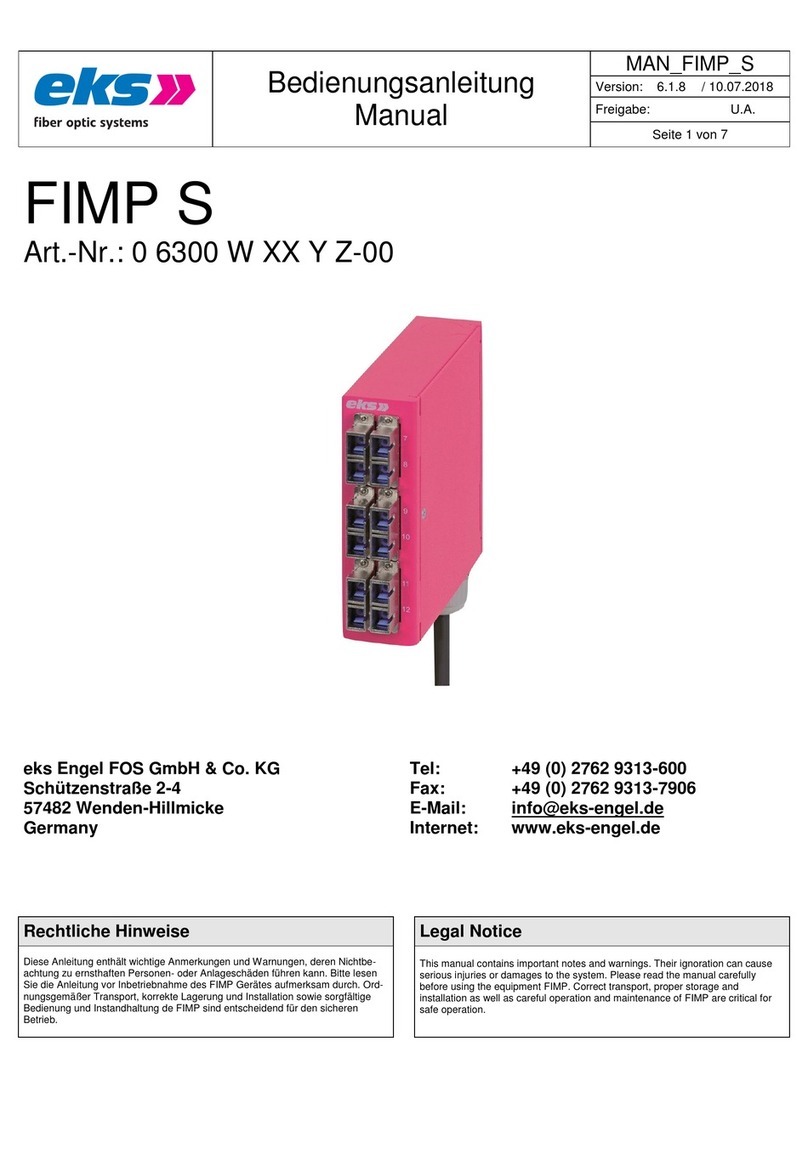 eks FIMP S User manual