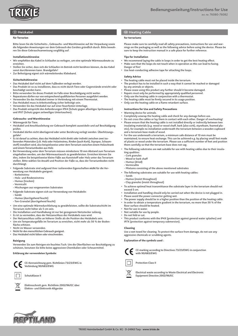 Trixie 76080 Instructions for use