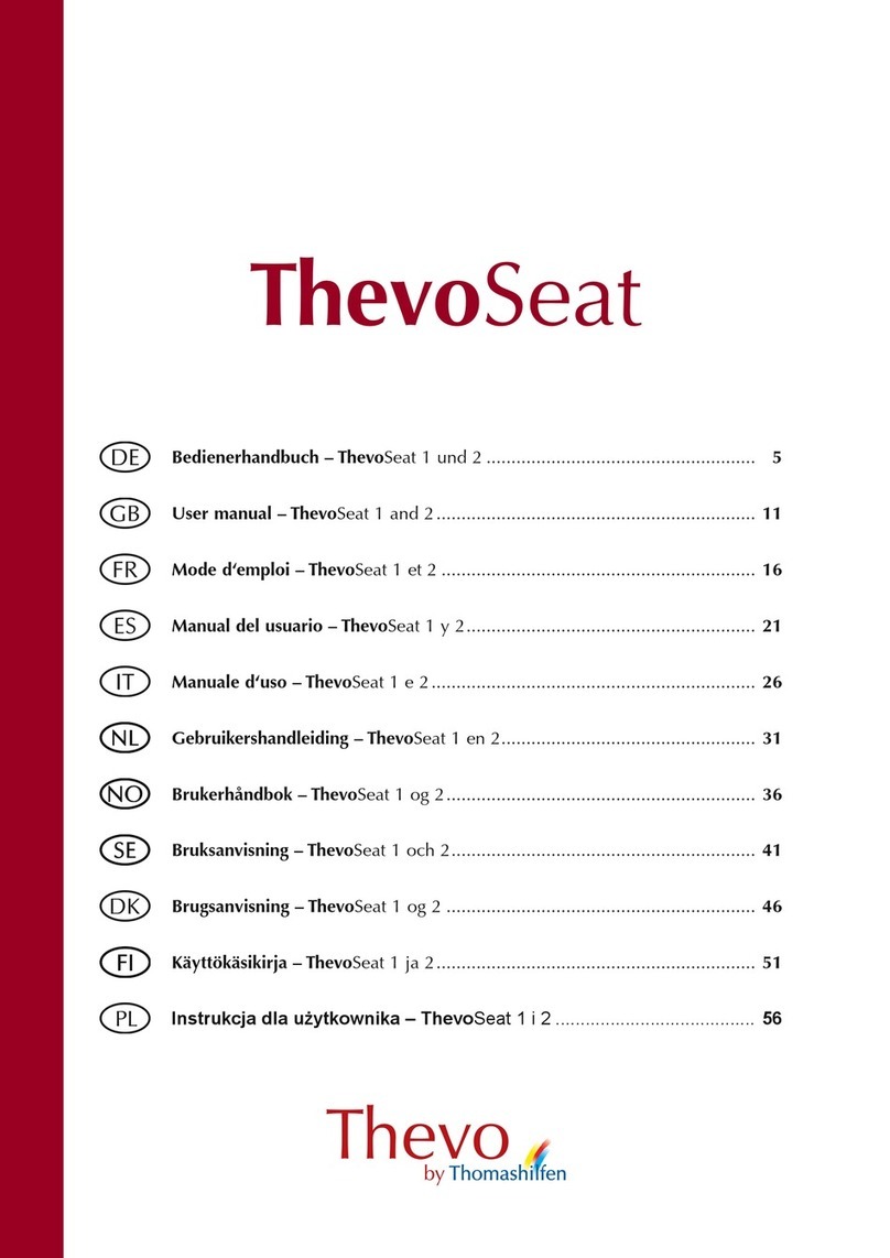 Thomashilfen ThevoSeat 1 user manual