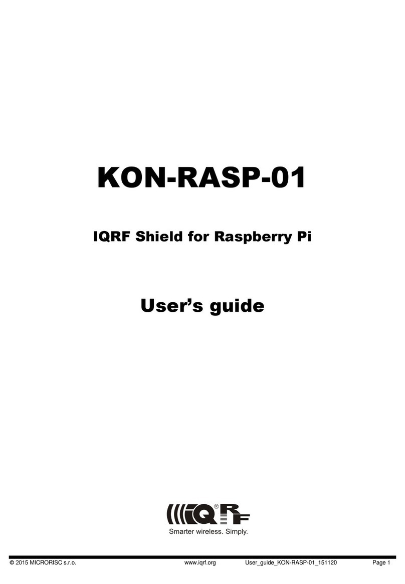 IQRF KON-RASP-01 user guide