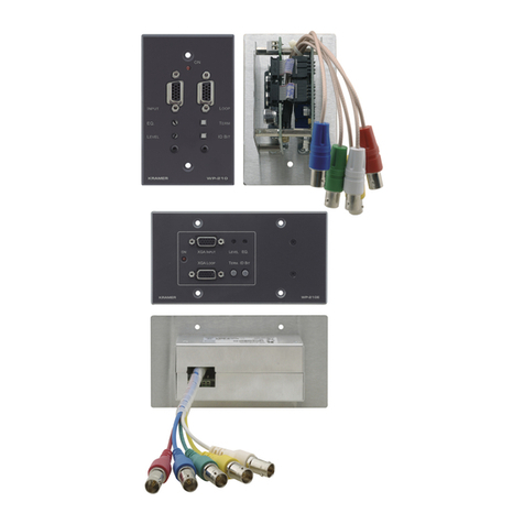 Kramer WP-210 User manual Kramer WP-210 User manual
