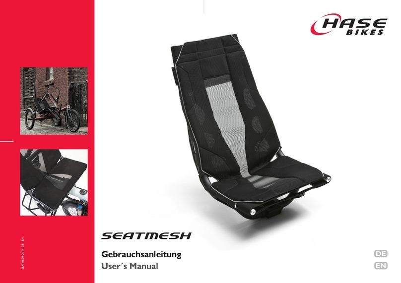 HASE Bikes SEATMESH user manual
