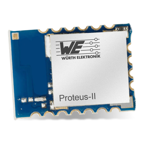Wurth Elektronik ANR005 Proteus-II Instruction Manual Wurth Elektronik ANR005 Proteus-II Instruction Manual