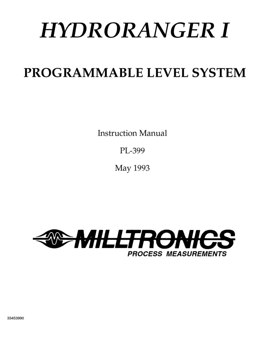 Milltronics HydroRanger I User manual