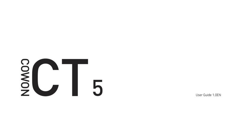 Cowon CT5 user guide