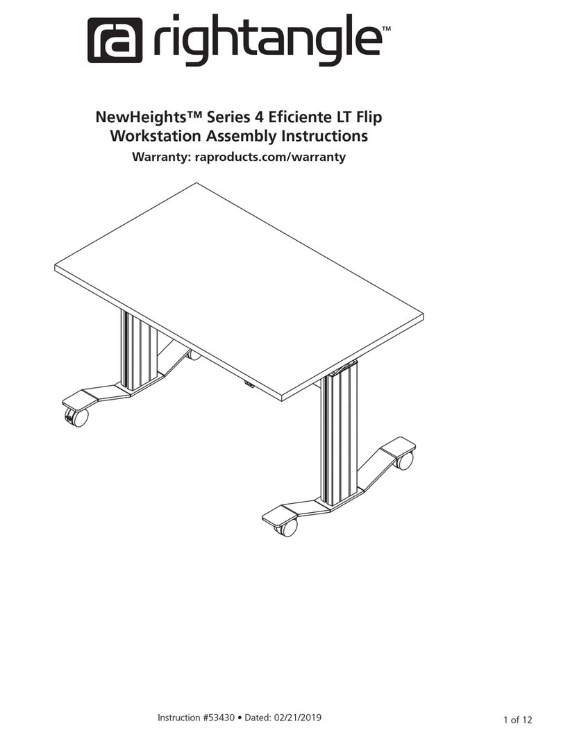 RIGHT ANGLE NewHeights 4 Series Assembly instructions