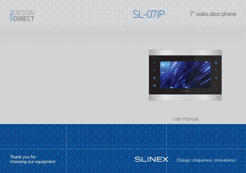 Slinex Design Direct Series User manual