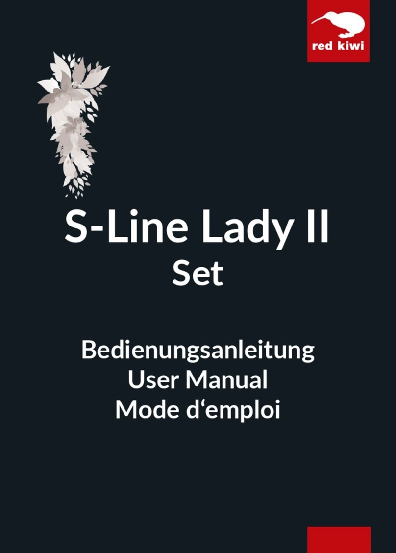 red kiwi S-Line Lady II User manual