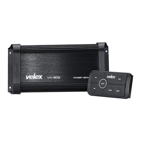 Velex VX502 instructions