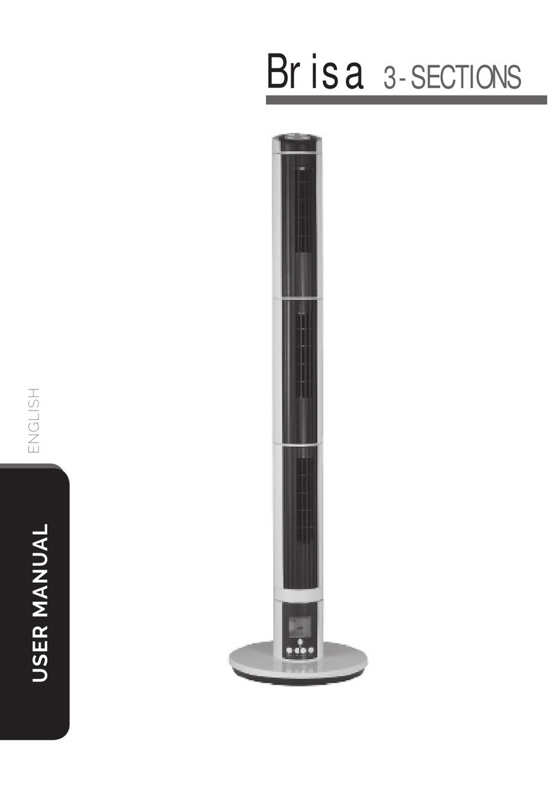 Glaziar Brisa 3 Sections user manual