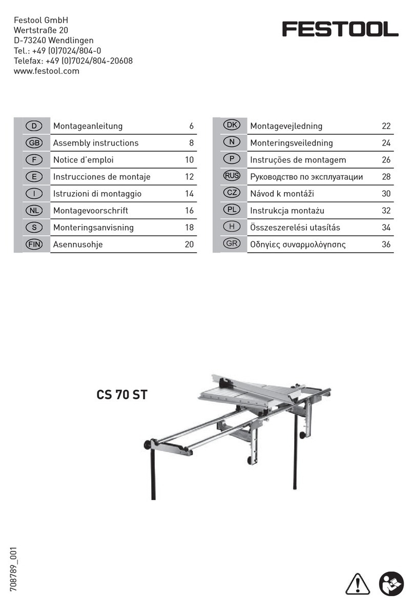 Festool CS 70 ST User manual