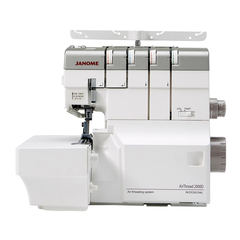 Janome AirThread 2000D User manual