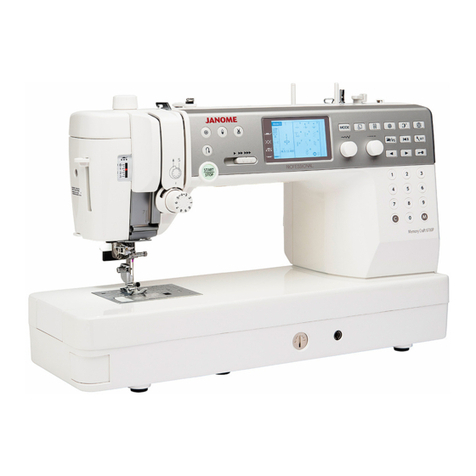 Janome MC6700P Service manual