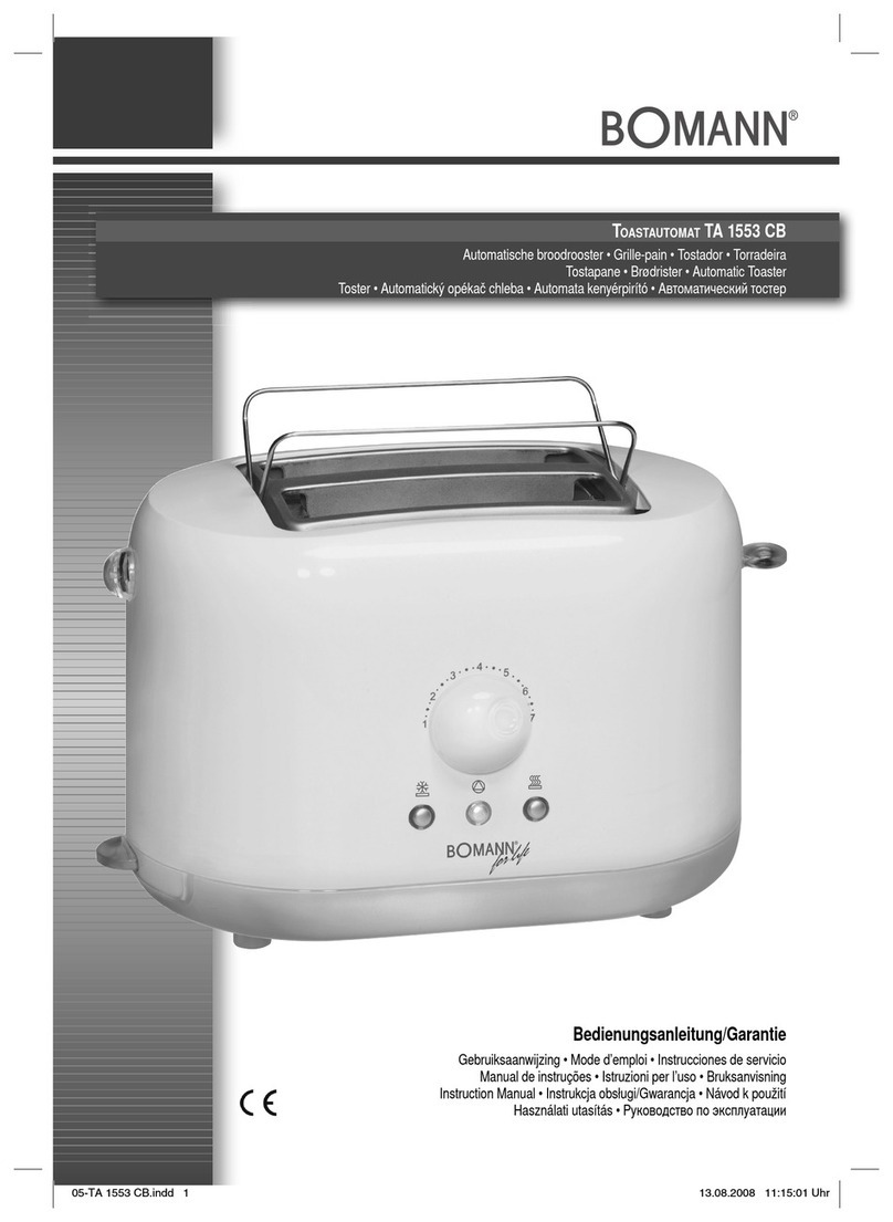 BOMANN TA 1553 CB instruction manual