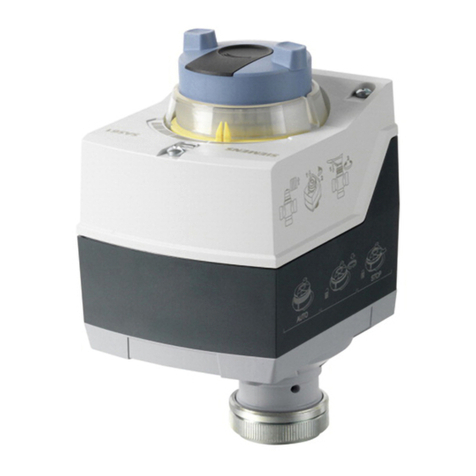 Siemens SAS61.33U Technical instructions