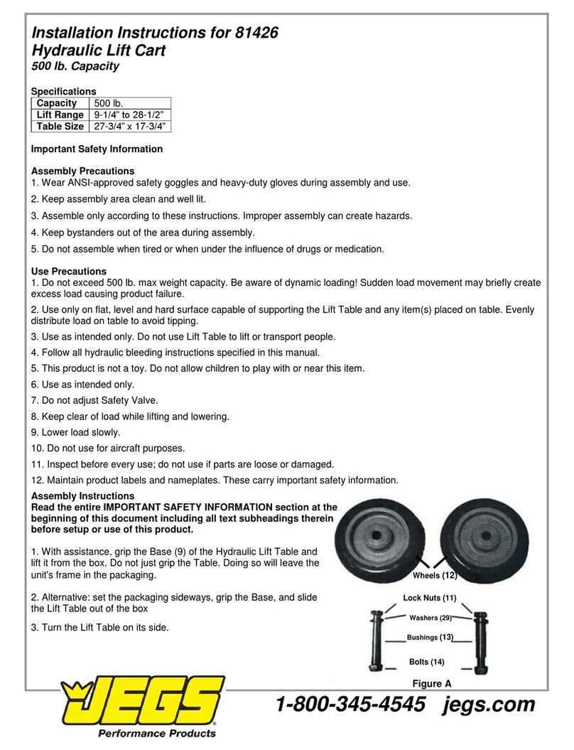 Jegs 81426 installation instructions