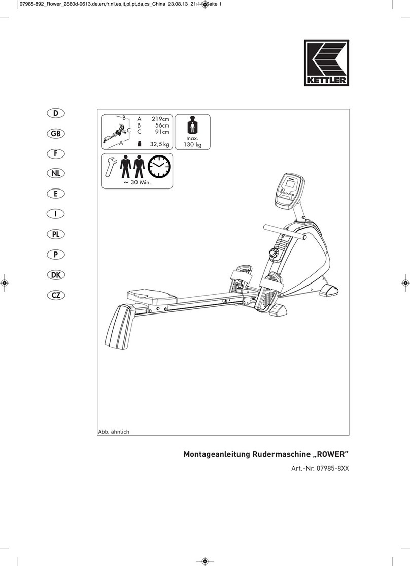 Kettler 07985-8 Series User manual