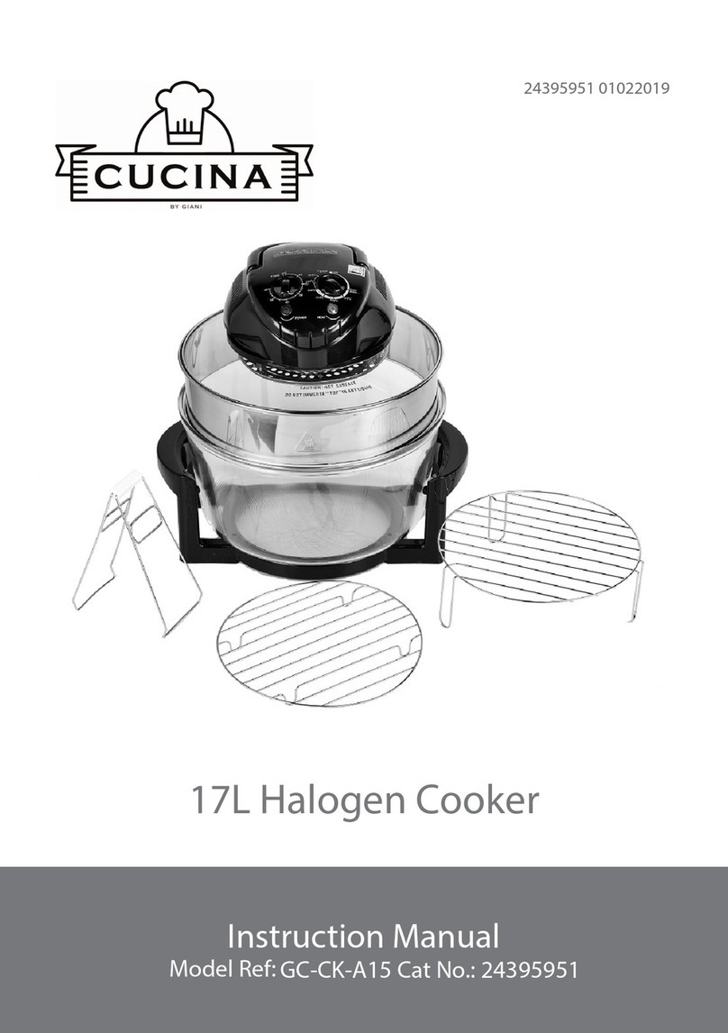 Giani Cucina GC-CK-A15 instruction manual