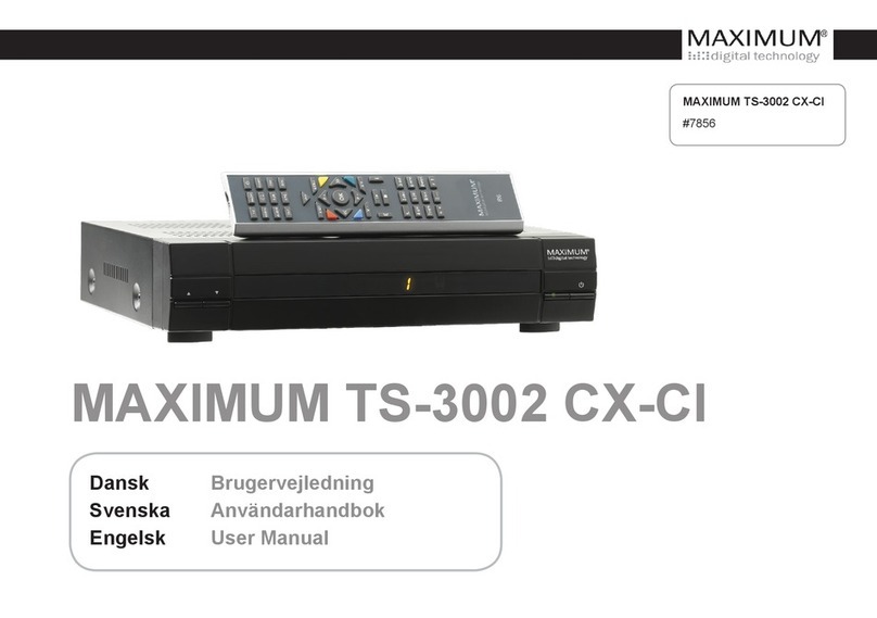 Maximum TS-3002 CX-CI user manual