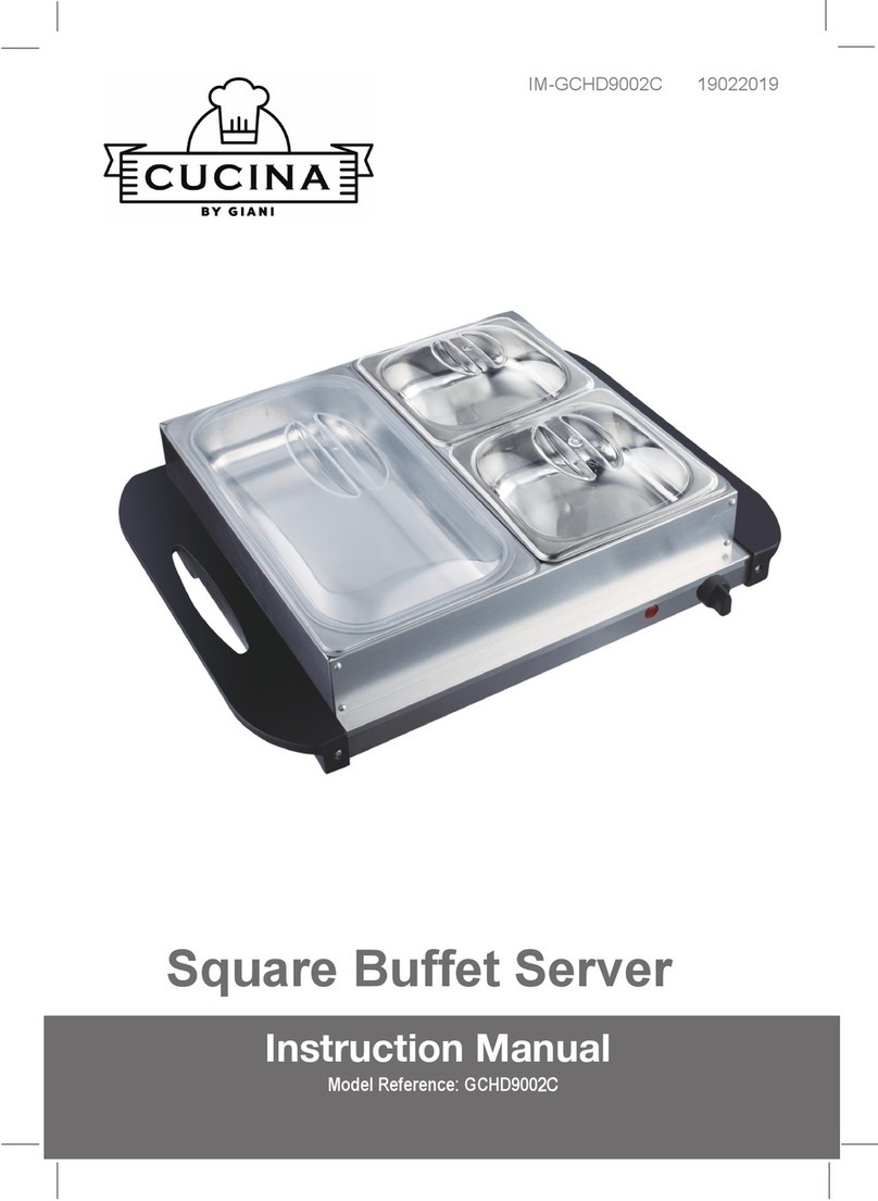Giani Cucina GCHD9002C User manual