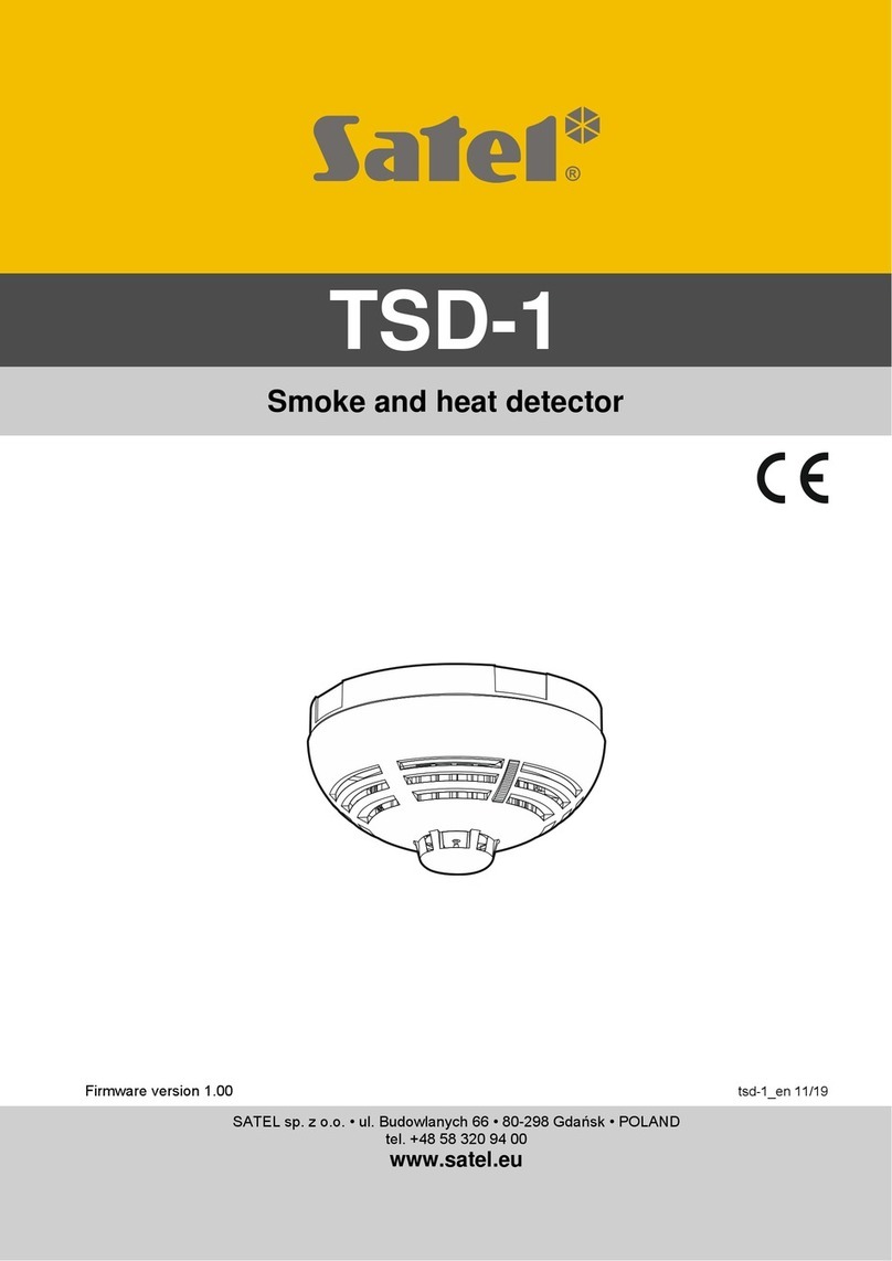 Satel TSD-1 User manual