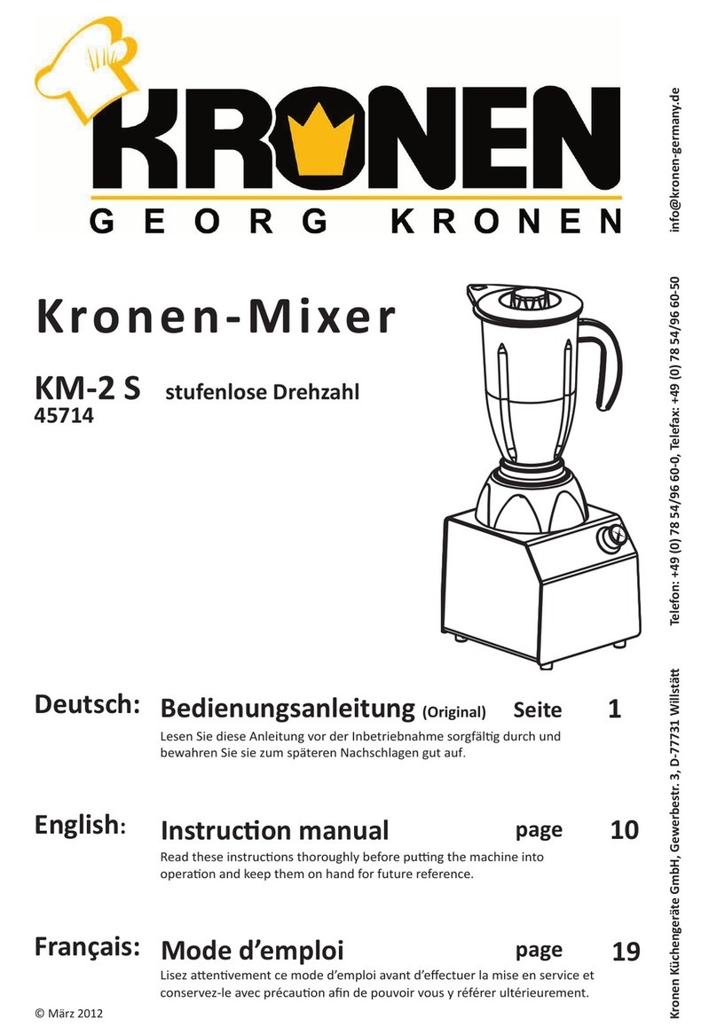 Kronen KM-2 S User manual