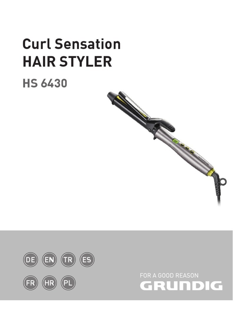 Grundig Curl Sensation HS 6430 User manual