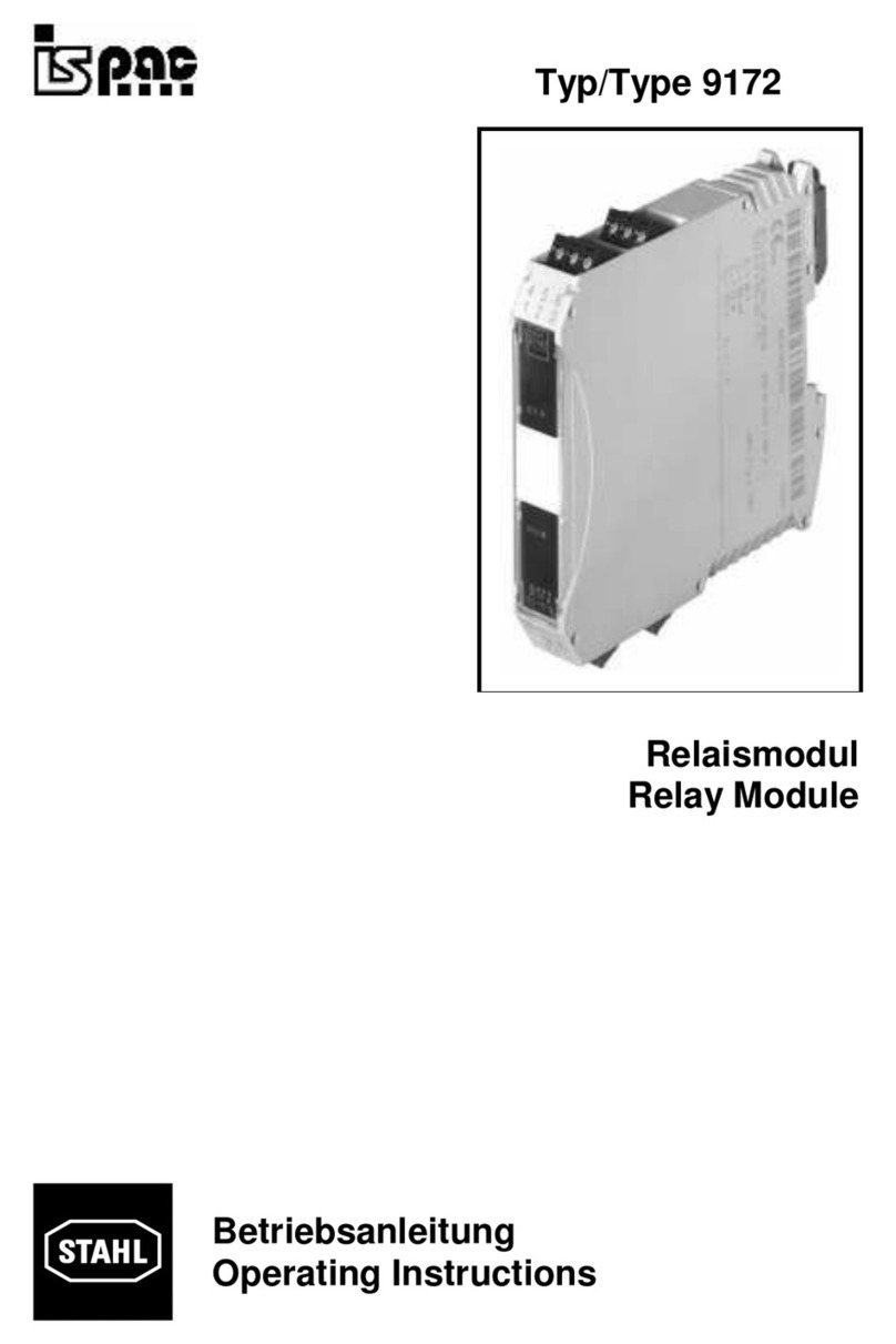 Stahl ispac 9172 User manual